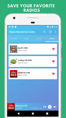 Radio Monterrey - Nuevo Leon android App screenshot 10